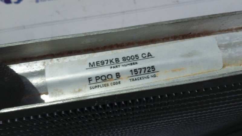 Recambio de RADIADOR AGUA para FORD KA (CCQ) 1.3 8V Duratec CAT referencia OEM IAM ME97KB8005CA   - VERDE 3