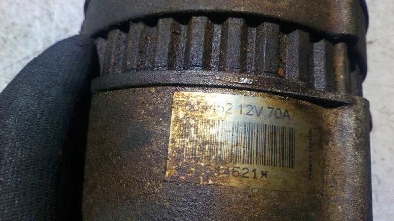 Recambio de ALTERNADOR para FORD FIESTA BERLINA 1.8 Diesel CAT RTD referencia OEM IAM F435792   - AZUL 3