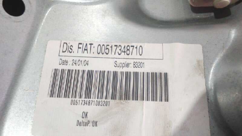 Recambio de ELEVALUNAS DELANTERO DERECHO para FIAT IDEA (135) referencia OEM IAM 00517348710 6