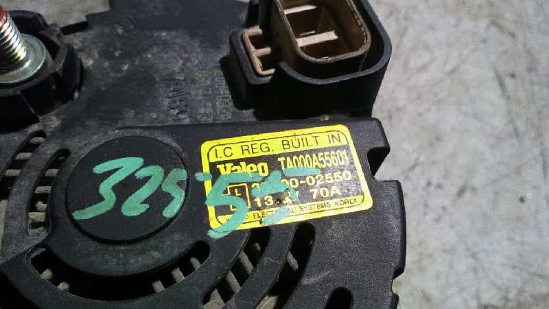 Recambio de ALTERNADOR para HYUNDAI GETZ (TB) 1.1 Básico 4HD        referencia OEM IAM TA000A55601   - AZUL 2
