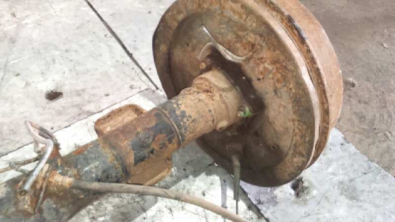 Recambio de PUENTE TRASERO para MITSUBISHI L 200 (K6/7) 4D56 referencia OEM IAM    - VERDE 8