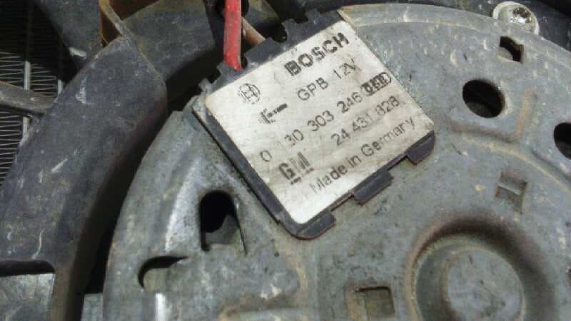 Recambio de ELECTROVENTILADOR para OPEL ASTRA G BERLINA Club Z17DTL referencia OEM IAM 24431828   - NEGRO 3