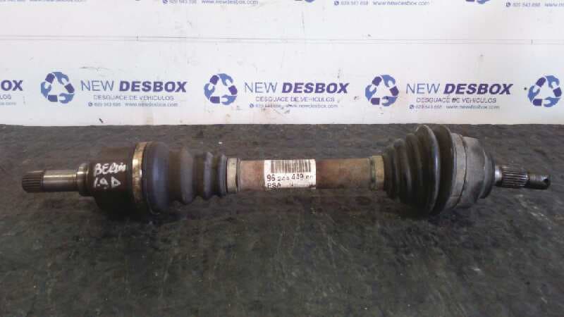 Recambio de TRANSMISION DELANTERA IZQUIERDA para CITROEN BERLINGO 1.9 WJZ referencia OEM IAM 9624444980