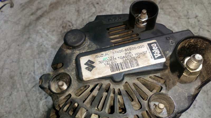 Recambio de ALTERNADOR para SUZUKI SWIFT BERLINA (MZ) 1.3 DDiS Diesel CAT Z13DT referencia OEM IAM 3140085E00000   - GRIS 5