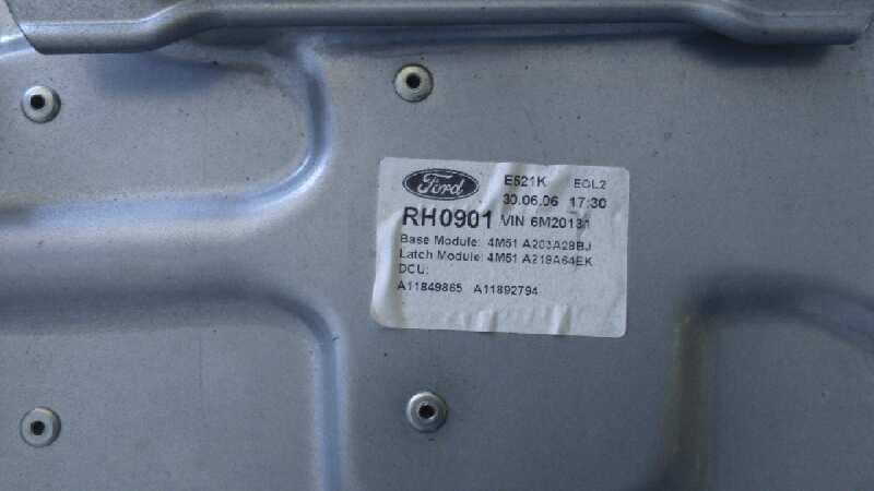 Recambio de ELEVALUNAS DELANTERO DERECHO para FORD FOCUS BERLINA (CAP) referencia OEM IAM 4M51A045H16A 3