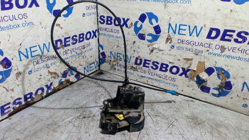 Recambio de CERRADURA PUERTA DELANTERA DERECHA para RENAULT MEGANE I COUPE FASE 2 (DA..) 1.9 dCi Diesel CAT F9Q732 referencia OEM IAM    - AMARILLO