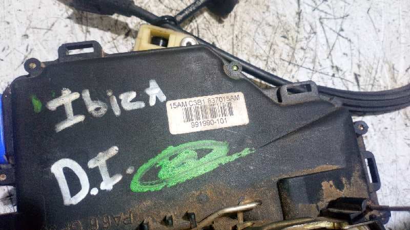 Recambio de CERRADURA PUERTA DELANTERA IZQUIERDA para SEAT IBIZA (6L1) referencia OEM IAM 837015AM 3