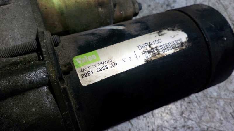 Recambio de MOTOR ARRANQUE para CITROEN SAXO 1.5 VJZ  referencia OEM IAM D6RA100 4