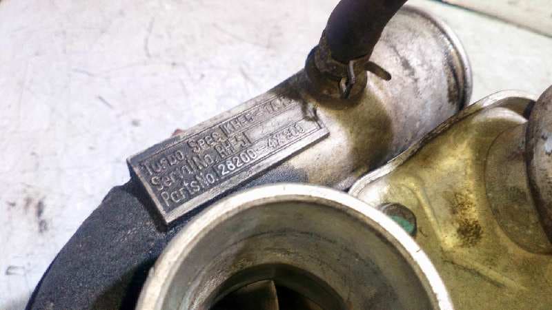 Recambio de TURBOCOMPRESOR para KIA CARNIVAL II 2.9 CRDi LX J3 referencia OEM IAM 282004X300   - PLATA 4