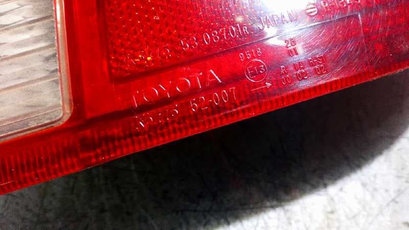 Recambio de PILOTO TRASERO DERECHO para TOYOTA YARIS (NCP1/NLP1/SCP1) 1.0 CAT 1SZFE referencia OEM IAM 52007   - AZUL 3