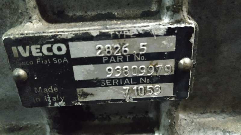Recambio de CAJA CAMBIOS para IVECO DAILY CAJA CERRADA (1989 =>) 8140.27S referencia OEM IAM 2826.5 2