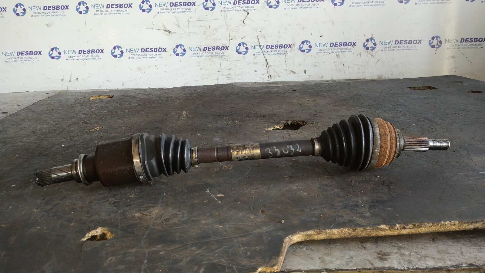 Recambio de TRANSMISION DELANTERA IZQUIERDA para RENAULT MEGANE II BERLINA 5P 1.5 dCi Diesel K9K D7 referencia OEM IAM 8200432514   - VERDE