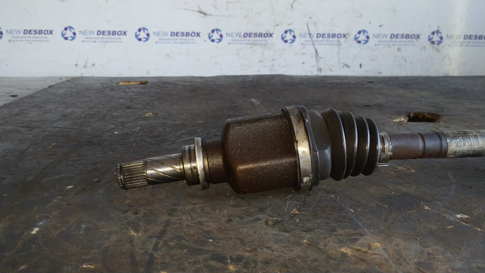 Recambio de TRANSMISION DELANTERA IZQUIERDA para RENAULT MEGANE II BERLINA 5P 1.5 dCi Diesel K9K D7 referencia OEM IAM 8200432514   - VERDE 2