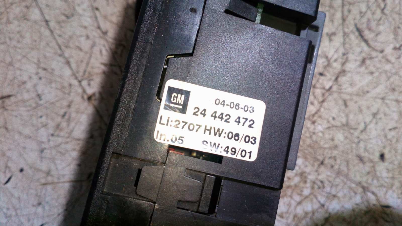 Recambio de MANDO CLIMATIZADOR para OPEL ASTRA G referencia OEM IAM 24442472 4