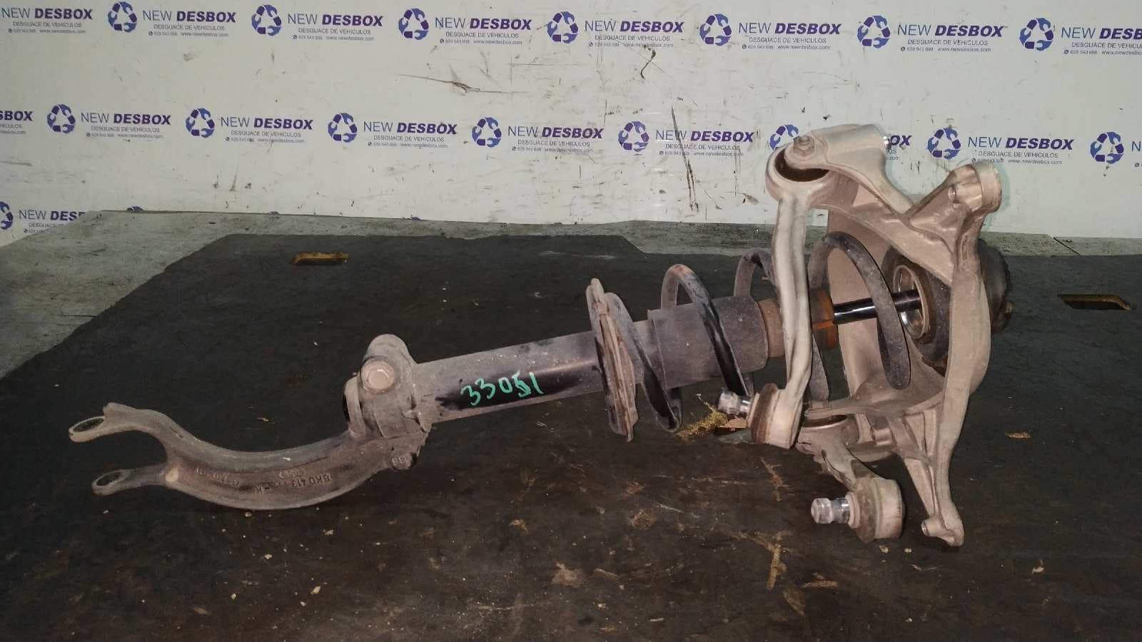 Recambio de AMORTIGUADOR DELANTERO DERECHO para AUDI A4 BER. (B8) Basis CAG referencia OEM IAM 8K0413031AE   - NEGRO 4