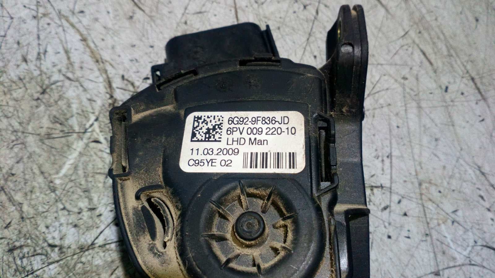 Recambio de PEDAL ACELERADOR para FORD S-MAX (CA1) Titanium (03.2010->) QXWB referencia OEM IAM    - BLANCO 3
