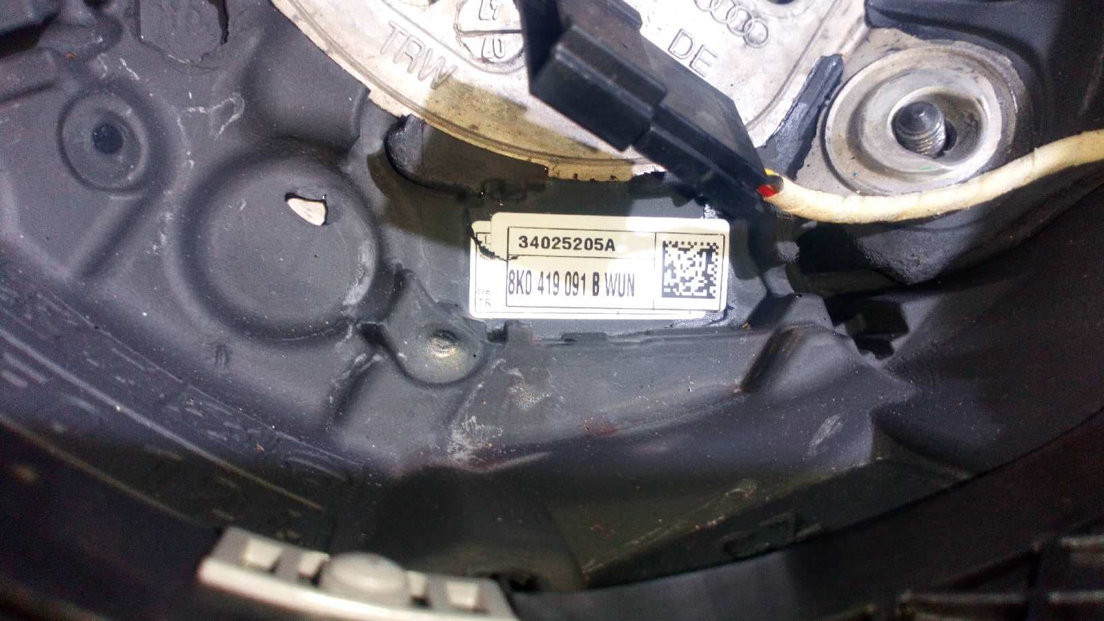 Recambio de VOLANTE para AUDI A4 BER. (B8) Basis CAG referencia OEM IAM 8K0419091BWUN    - NEGRO 3