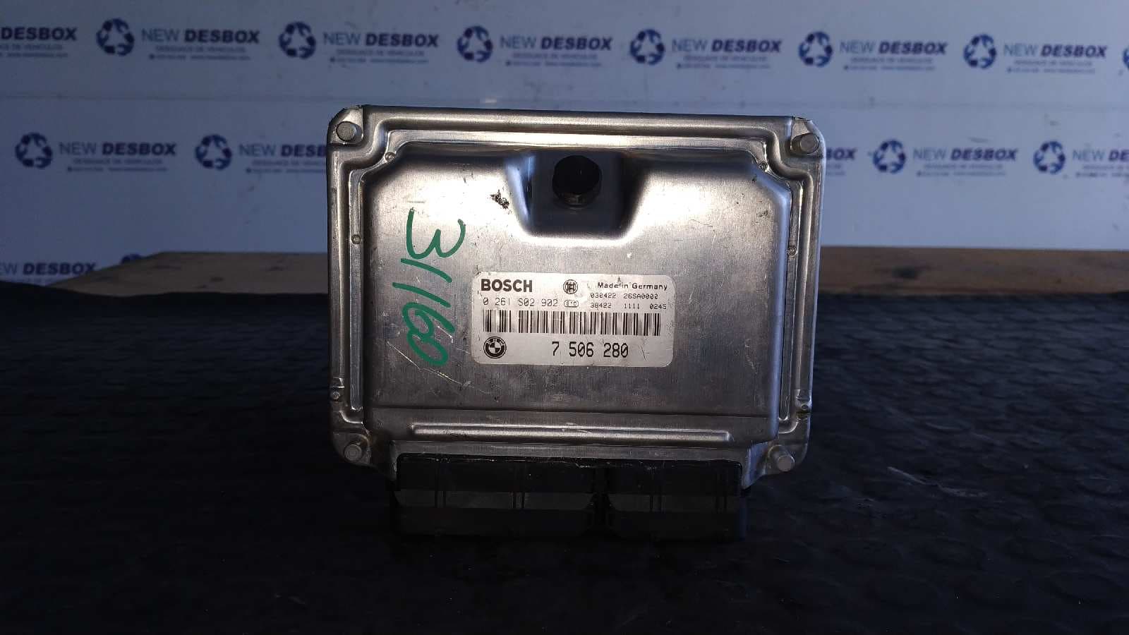 Recambio de CENTRALITA MOTOR UCE para BMW SERIE 7 (E65/E66) N73B60 referencia OEM IAM 7506280   - AZUL 2