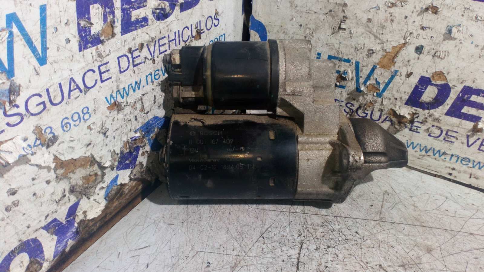Recambio de MOTOR ARRANQUE para OPEL AGILA Enjoy Z10XEP referencia OEM IAM 0001107409   - GRIS 5