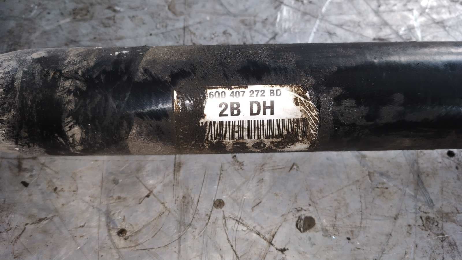 Recambio de TRANSMISION DELANTERA DERECHA para SKODA FABIA (5J2 ) 1.2 CHFA referencia OEM IAM 6Q2407272BD   - BLANCO 2