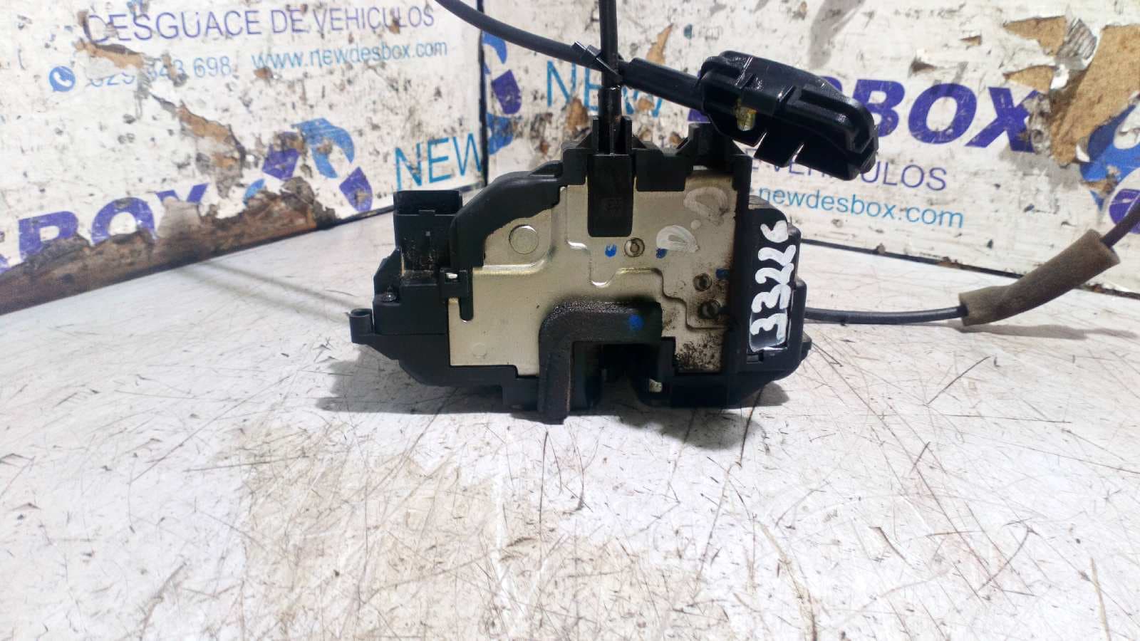 Recambio de CERRADURA PUERTA DELANTERA DERECHA para RENAULT CLIO III 1.5 dCi Diesel K9K N7 referencia OEM IAM 300125E   - AZUL 3