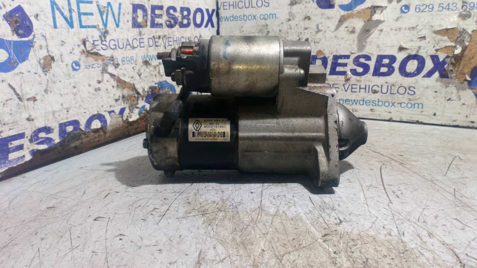 Recambio de MOTOR ARRANQUE para RENAULT CLIO III 1.5 dCi Diesel K9K N7 referencia OEM IAM 8200584675   - AZUL 5