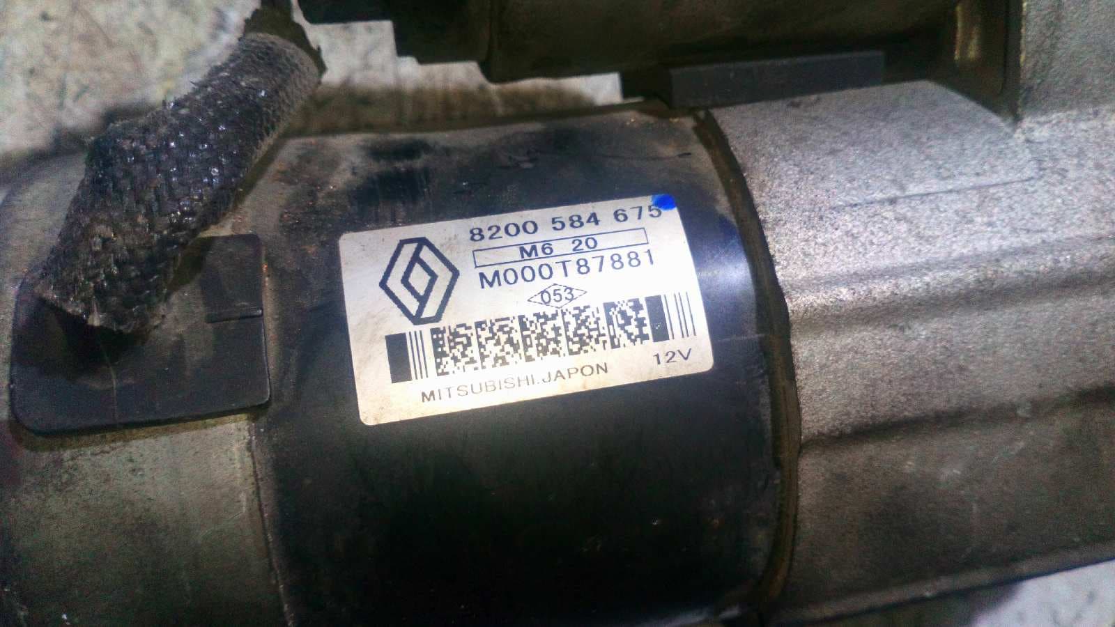 Recambio de MOTOR ARRANQUE para RENAULT CLIO III 1.5 dCi Diesel K9K N7 referencia OEM IAM 8200584675   - AZUL 6