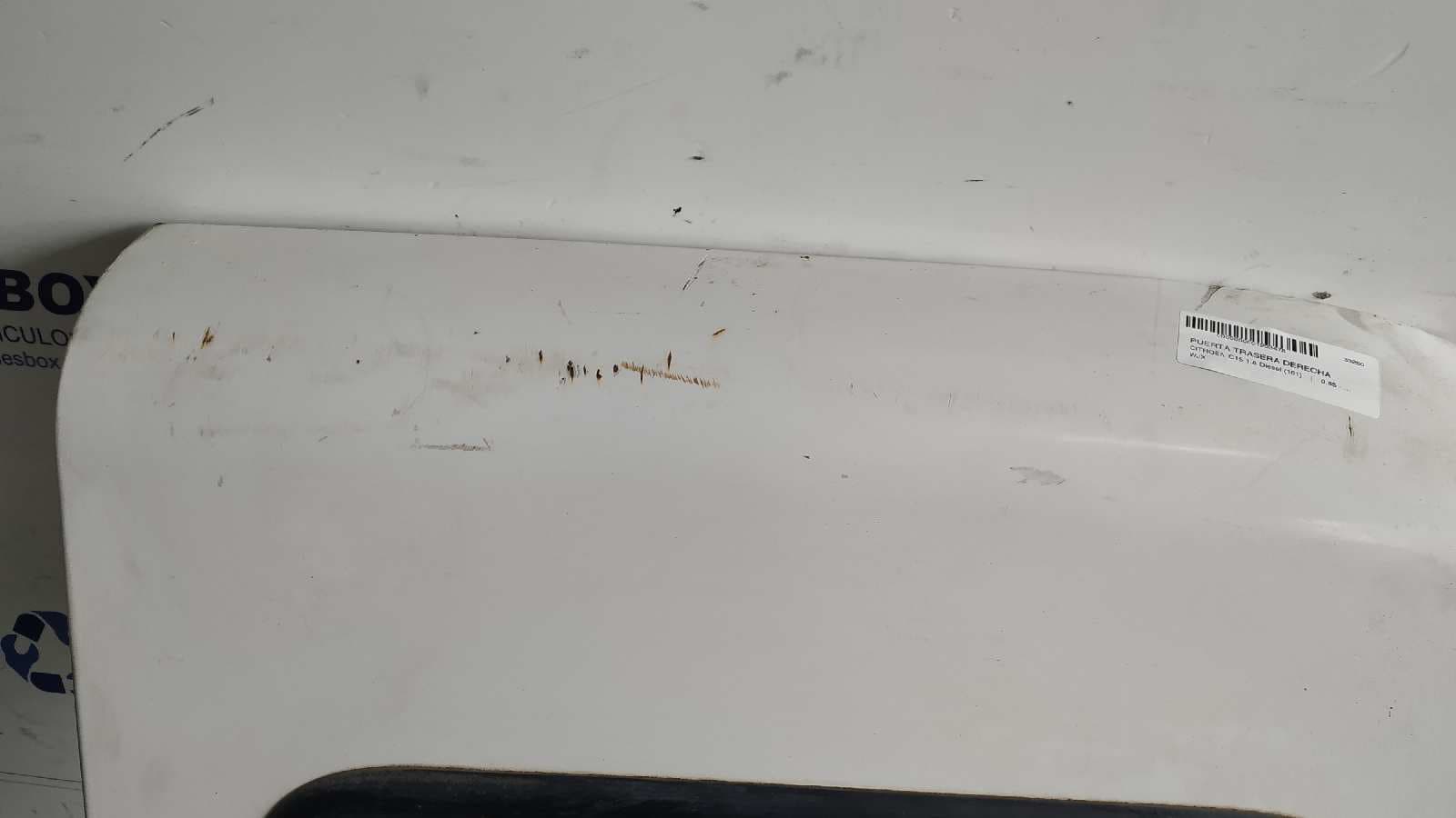 Recambio de PUERTA TRASERA DERECHA para CITROEN C15 1.8 Diesel (161) WJX referencia OEM IAM    - BLANCO 8