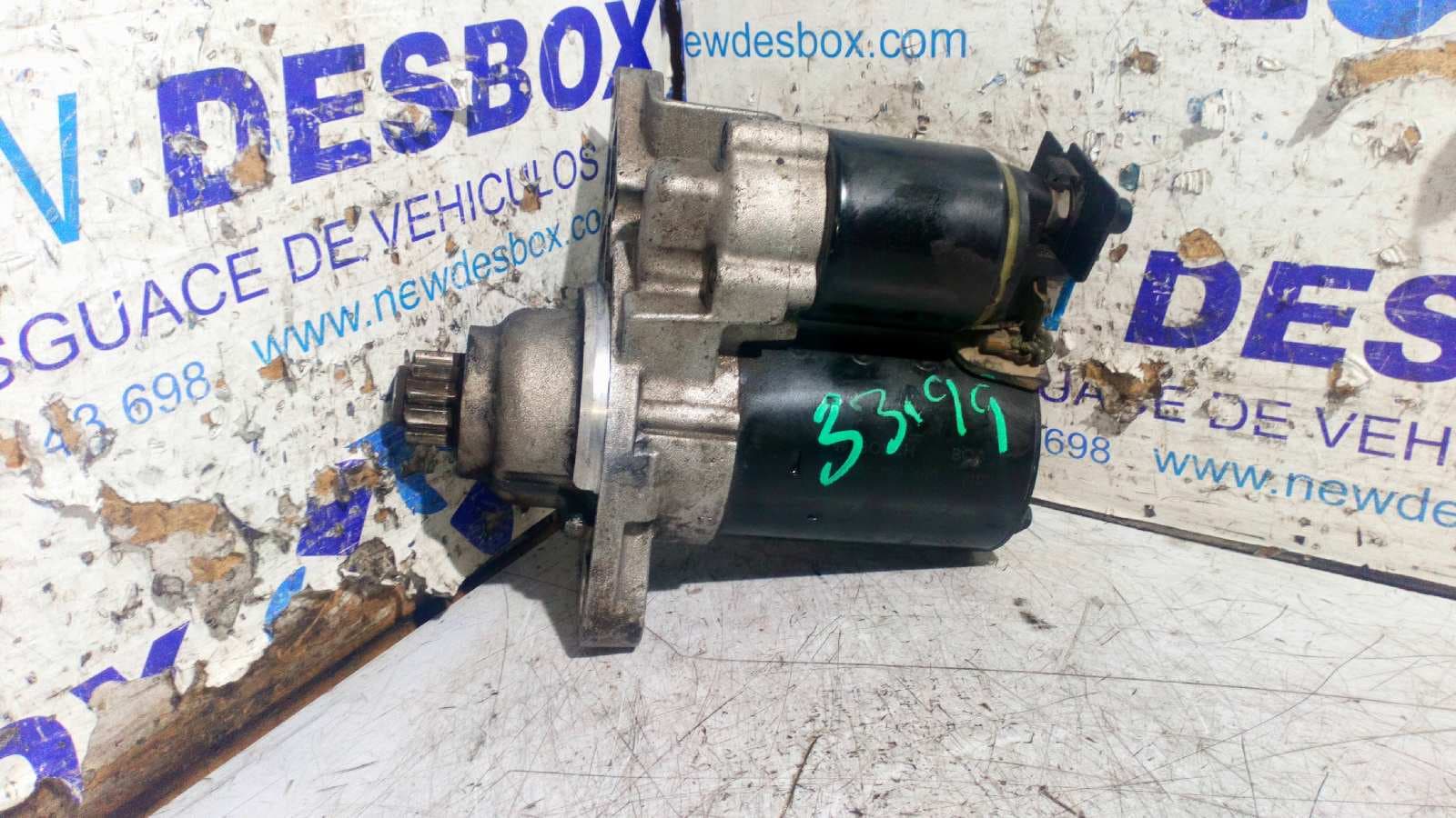 Recambio de MOTOR ARRANQUE para VOLKSWAGEN POLO (9N1) 1.4 16V BBY referencia OEM IAM 0001120400   - AZUL