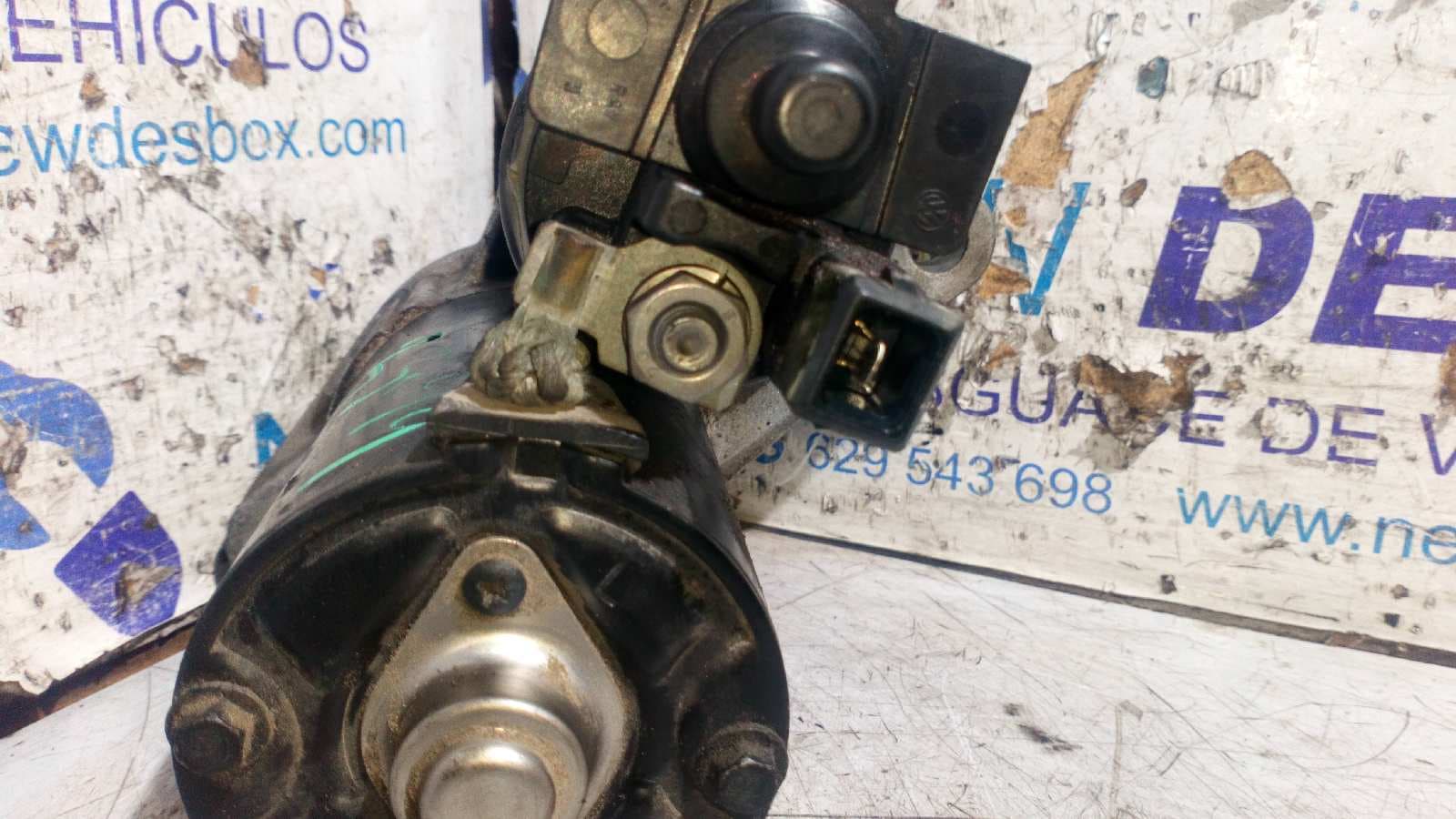 Recambio de MOTOR ARRANQUE para VOLKSWAGEN POLO (9N1) 1.4 16V BBY referencia OEM IAM 0001120400   - AZUL 5