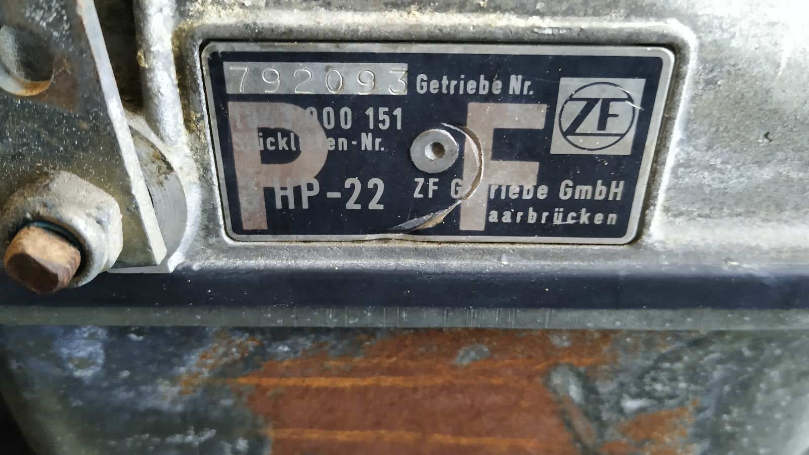 Recambio de CAJA CAMBIOS para BMW SERIE 7 (E32) M35B35 referencia OEM IAM 3HP22 2