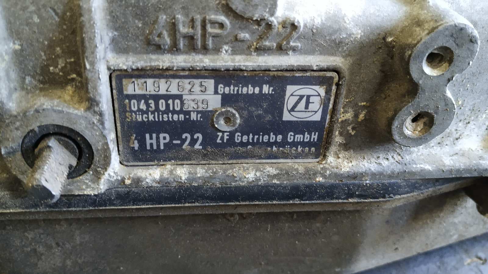 Recambio de CAJA CAMBIOS para BMW SERIE 3 BERLINA (E30) M20B20 referencia OEM IAM 4HP22 3