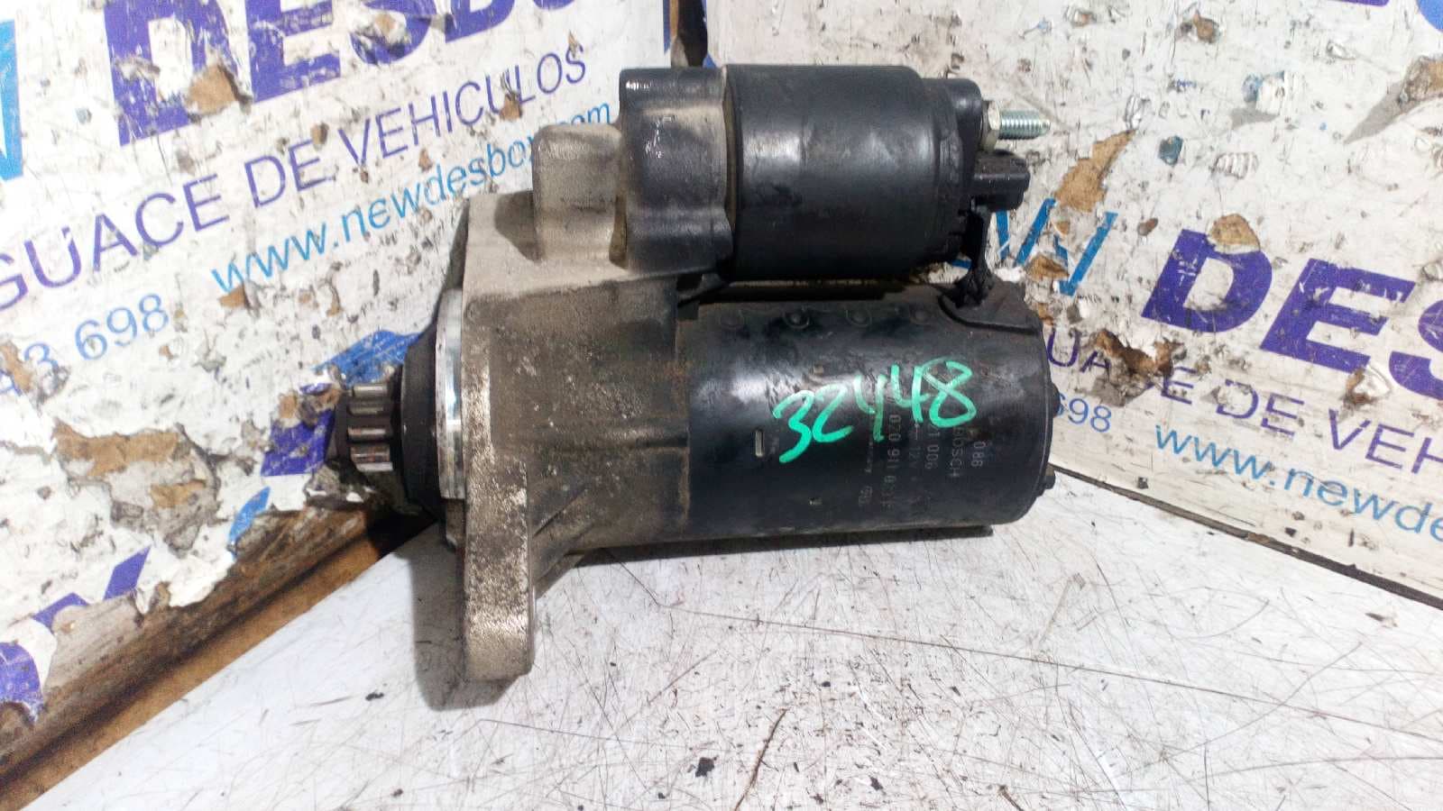 Recambio de MOTOR ARRANQUE para VOLKSWAGEN BORA BERLINA (1J2) 1.6 16V AZD referencia OEM IAM 020911023F   - AZUL