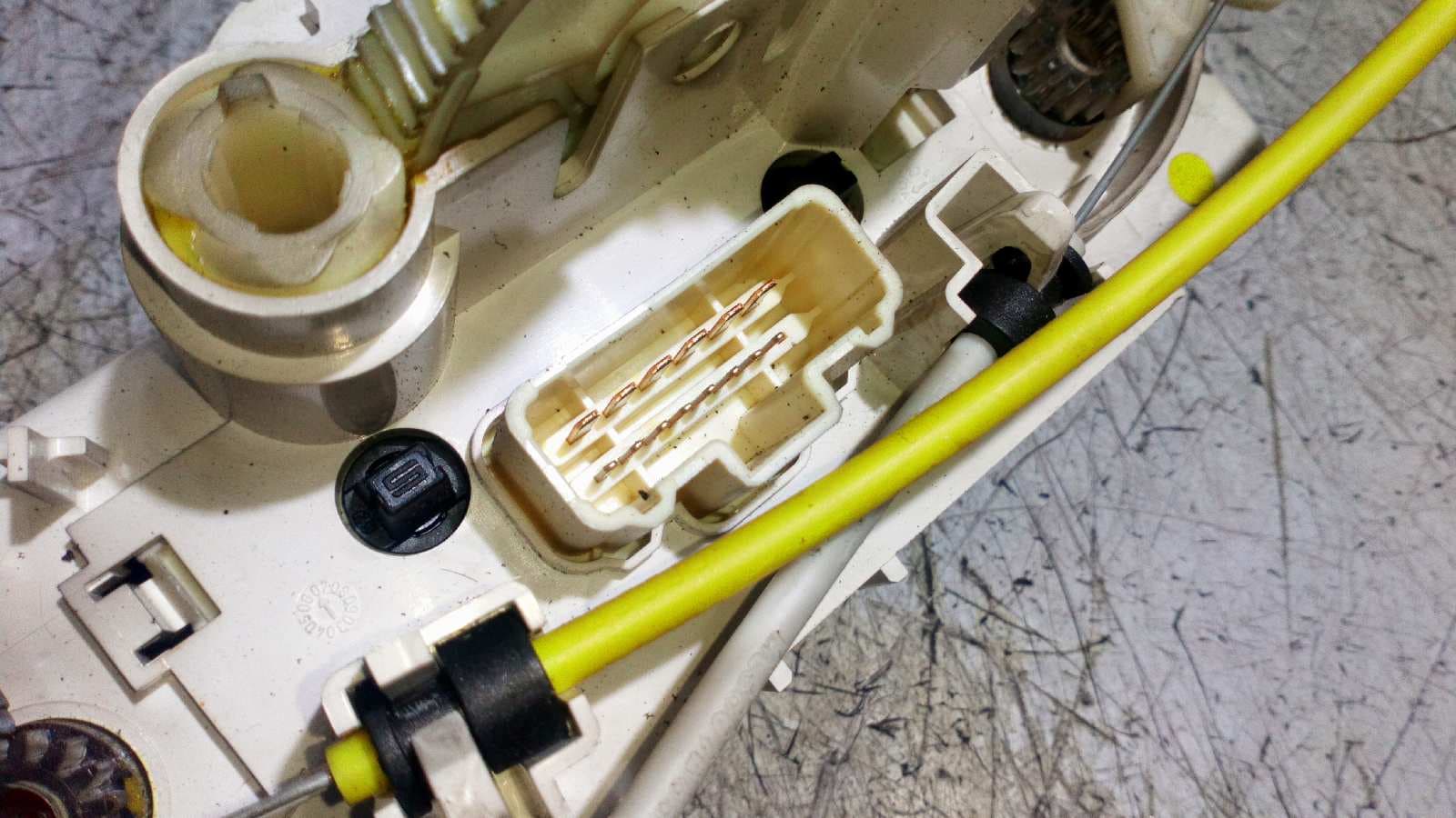 Recambio de MANDO CALEFACCION / AIRE ACONDICIONADO para RENAULT CLIO III D4F H7 referencia OEM IAM 69597003   - BLANCO 2