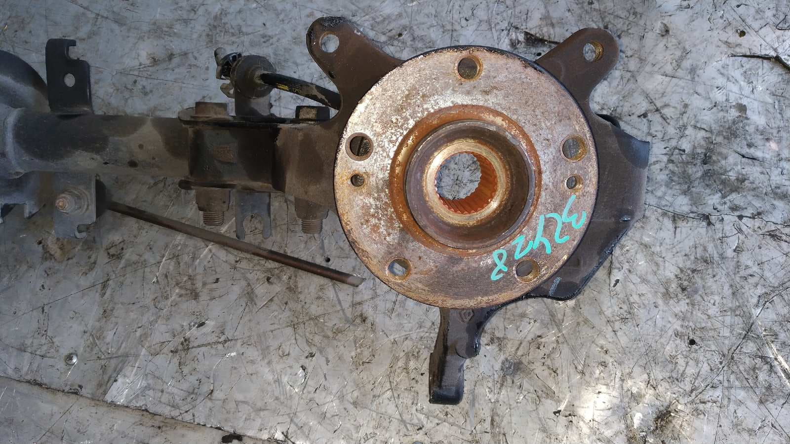 Recambio de MANGUETA DELANTERA DERECHA para RENAULT LAGUNA II GRANDTOUR (KG0) 1.9 dCi Diesel F9Q C7 referencia OEM IAM    - DORADO 3