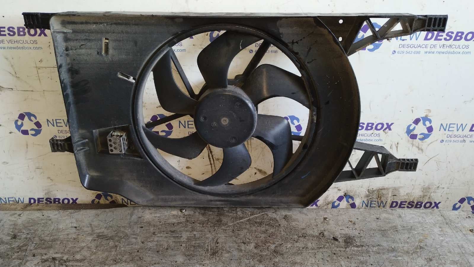 Recambio de ELECTROVENTILADOR para RENAULT LAGUNA II GRANDTOUR (KG0) 1.9 dCi Diesel F9Q C7 referencia OEM IAM 1831068000   - DORADO 2