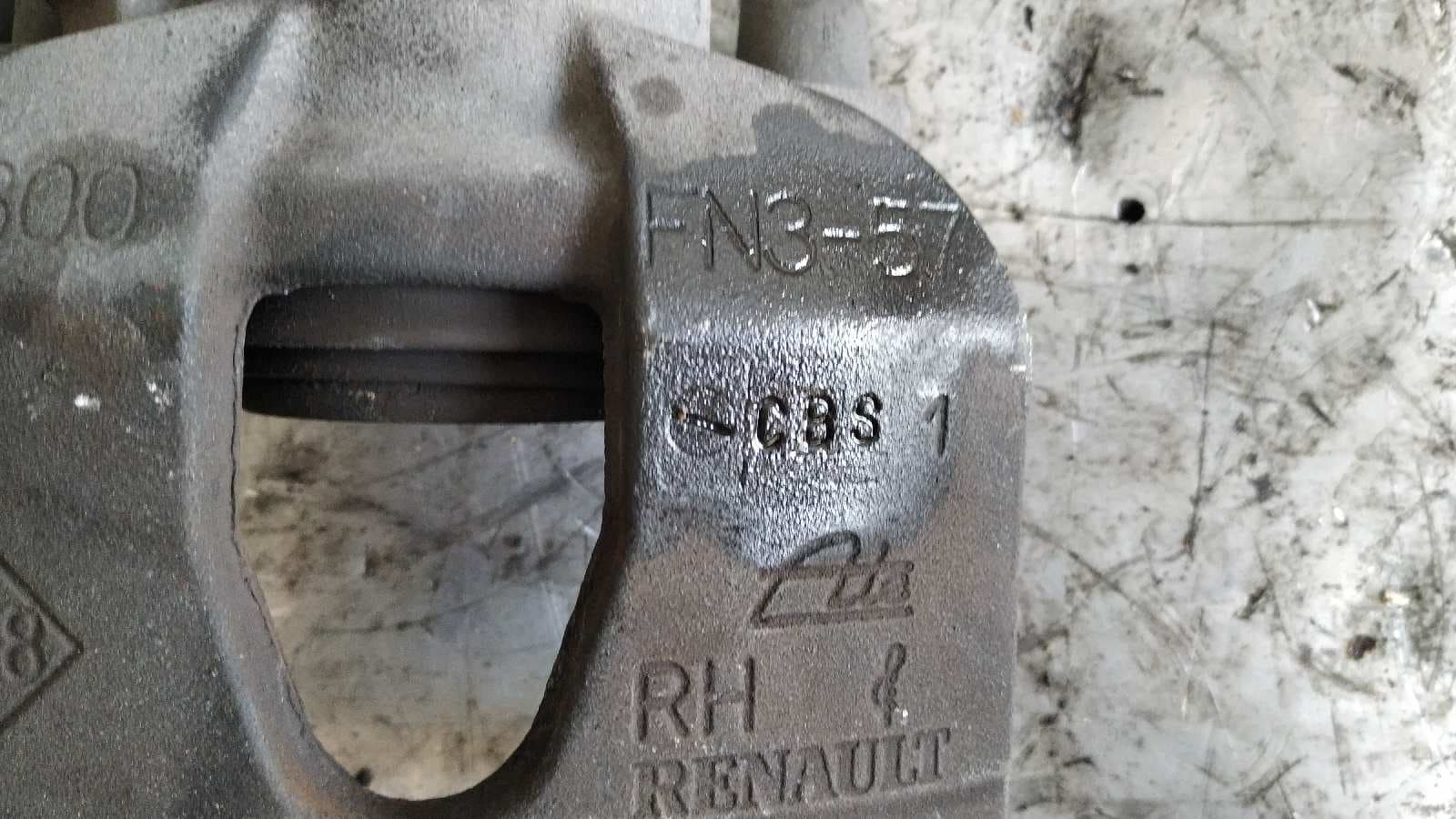 Recambio de PINZA DE FRENO DELANTERA DERECHA para RENAULT LAGUNA II GRANDTOUR (KG0) 1.9 dCi Diesel F9Q C7 referencia OEM IAM FN357   - DORADO 2