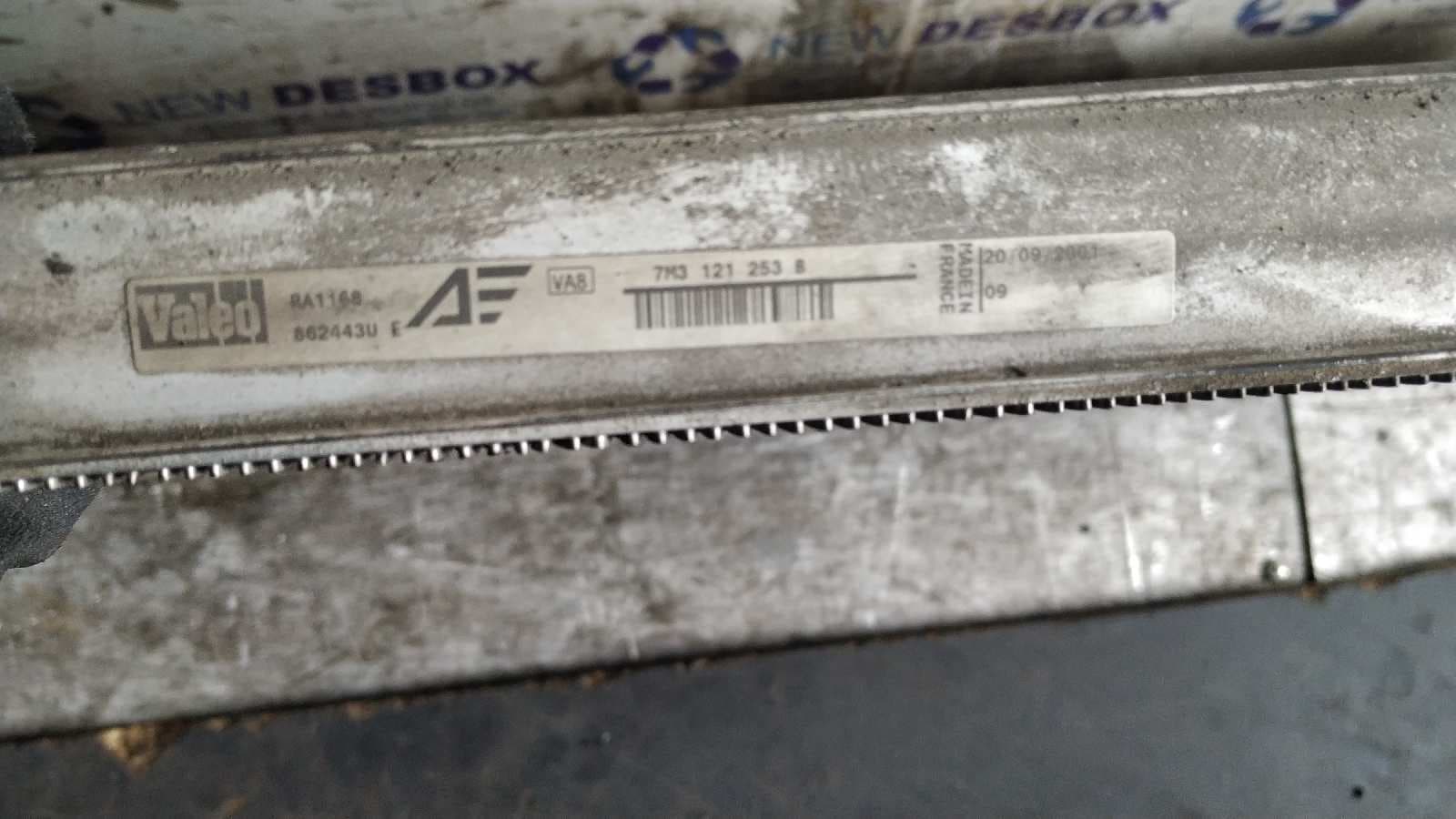Recambio de RADIADOR AGUA para FORD GALAXY (VY) 1.9 TDI CAT AUY referencia OEM IAM 7M3121253B   - CHAMPAGNE 3