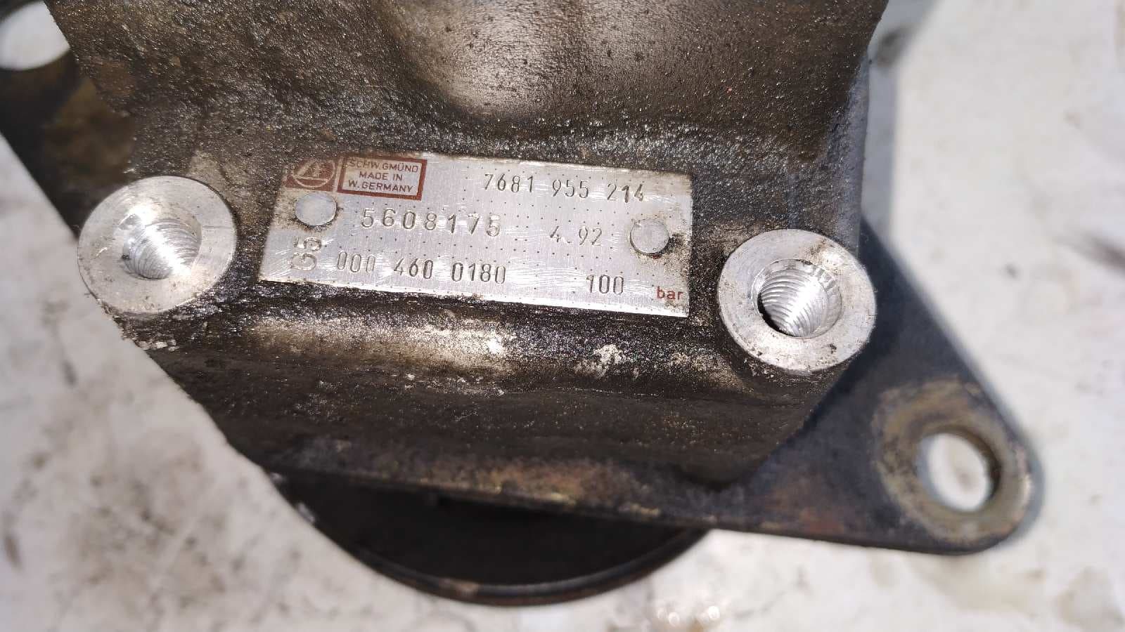 Recambio de BOMBA DIRECCION para MERCEDES-BENZ MB SERIE:100 D CAJA ABIERTA (W631) Base   (BM 631.340 / 349) 616963 referencia OEM IAM 7681955214   - BLANCO 6