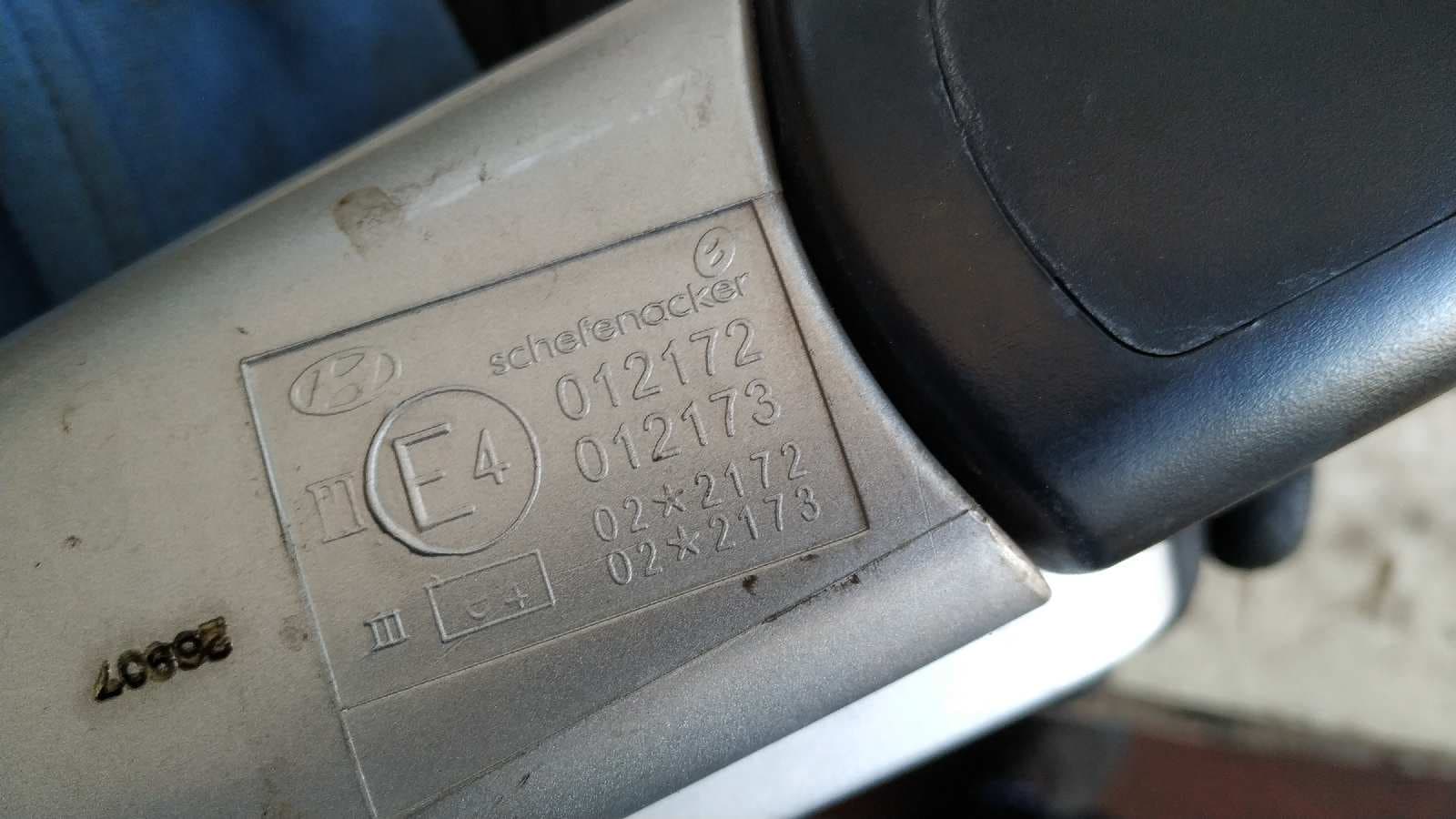 Recambio de RETROVISOR DERECHO para HYUNDAI MATRIX (FC) 1.5 CRDi CAT D4FA referencia OEM IAM 012172   - GRIS 2