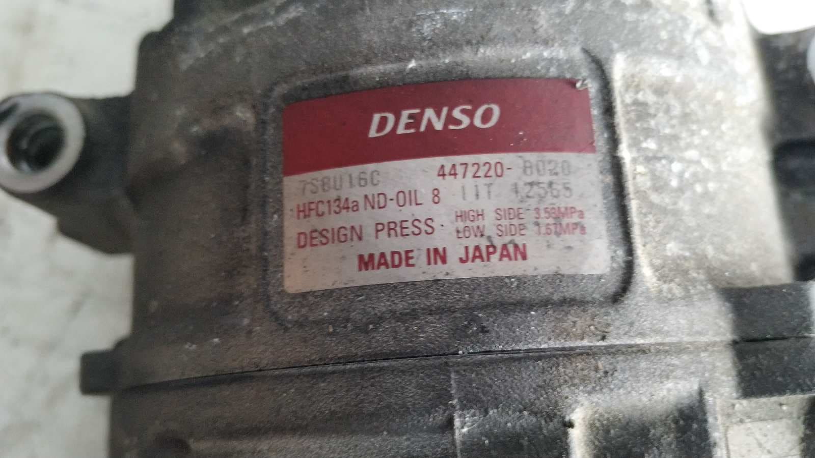 Recambio de COMPRESOR AIRE ACONDICIONADO para BMW SERIE 5 BERLINA (E39) M52TU referencia OEM IAM 4472208020   - NEGRO 3