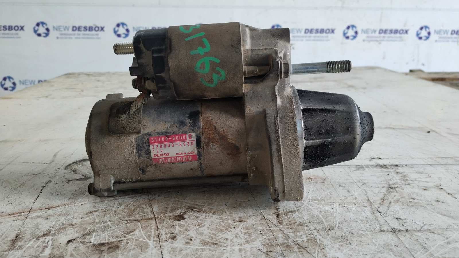 Recambio de MOTOR ARRANQUE para SUZUKI IGNIS RG (FH) GL (5-ptas.) M13A referencia OEM IAM 3110080G0   - AZUL 6