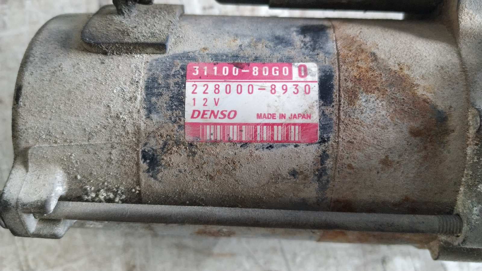 Recambio de MOTOR ARRANQUE para SUZUKI IGNIS RG (FH) GL (5-ptas.) M13A referencia OEM IAM 3110080G0   - AZUL 2