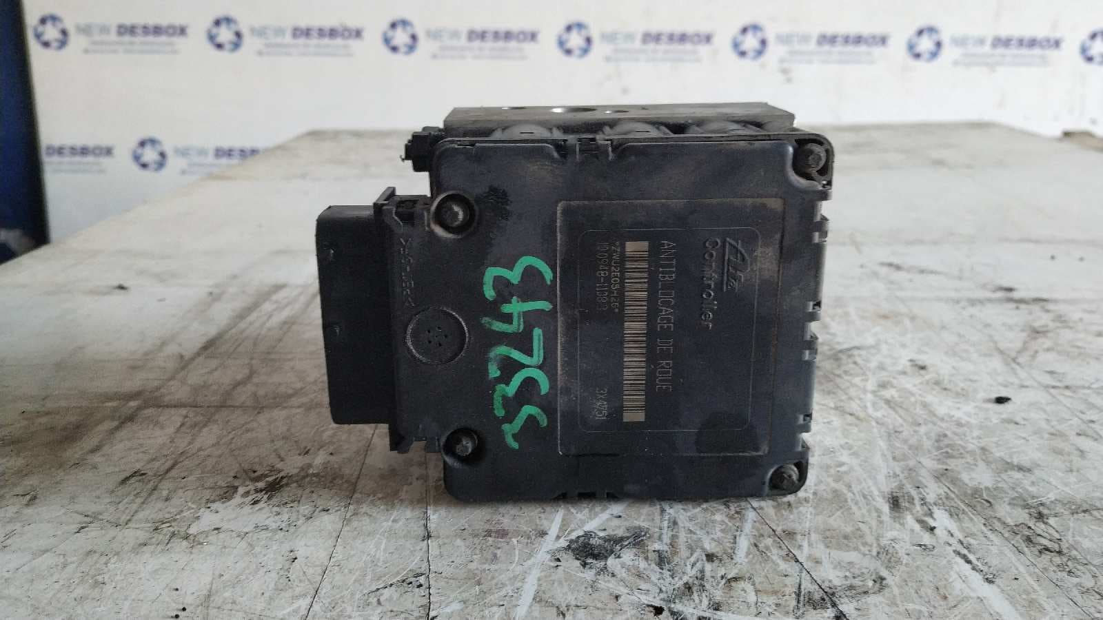 Recambio de ABS para PEUGEOT 206 4-TRG. 1.4 KFWTU3JP referencia OEM IAM 9632539480   - NEGRO 8