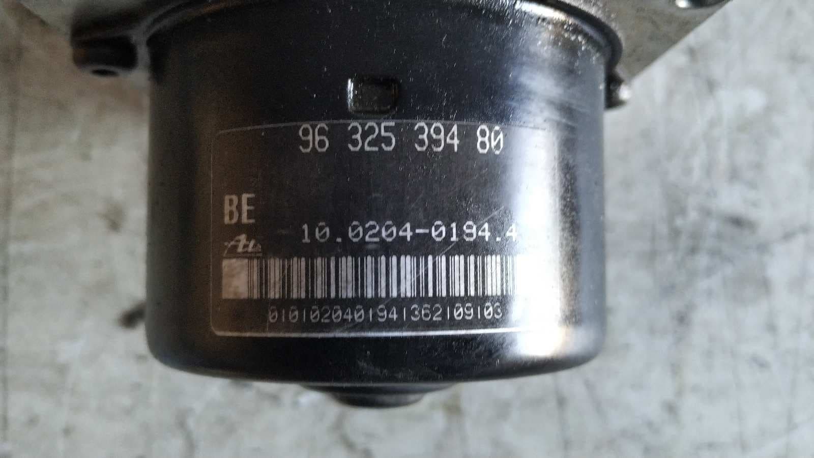 Recambio de ABS para PEUGEOT 206 4-TRG. 1.4 KFWTU3JP referencia OEM IAM 9632539480   - NEGRO 4