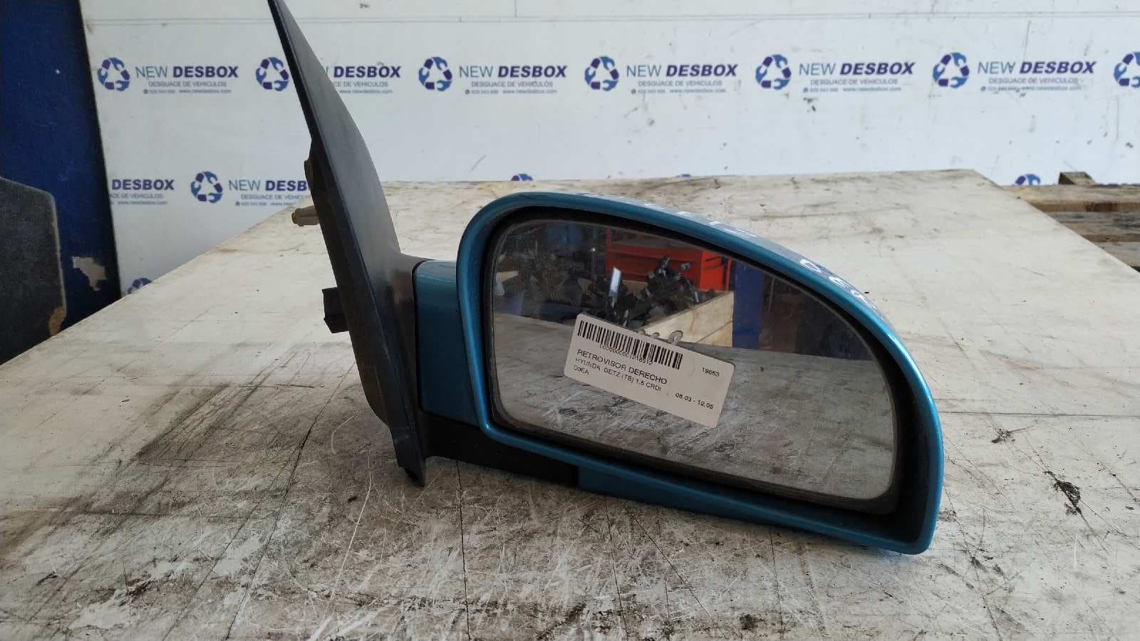 Recambio de RETROVISOR DERECHO para HYUNDAI GETZ (TB) 1.5 CRDi D3EA referencia OEM IAM 012190   - GRIS