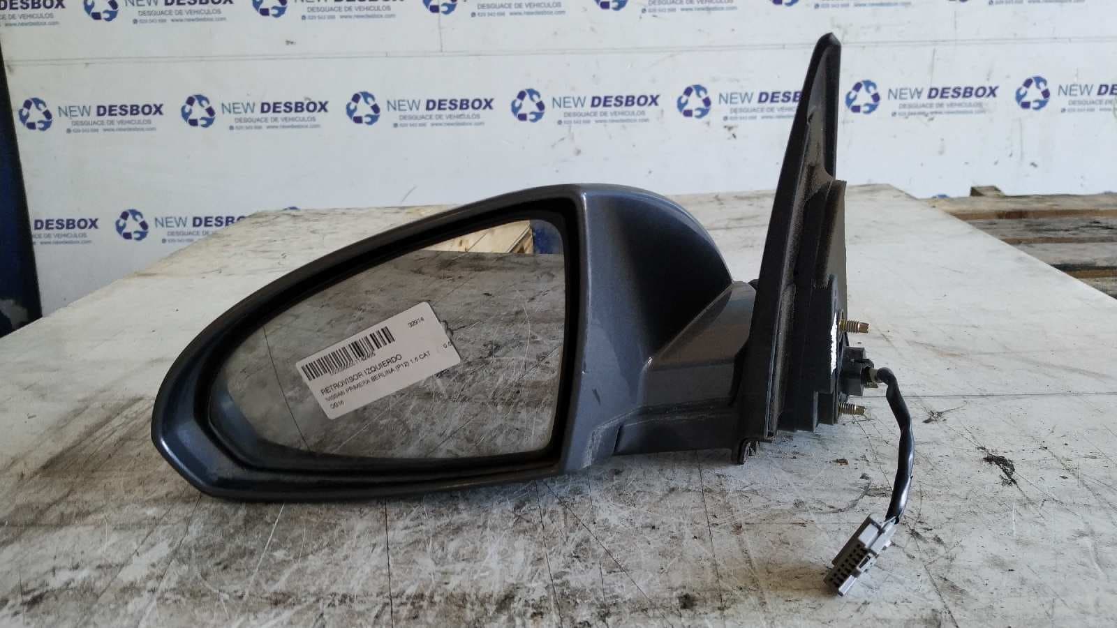 Recambio de RETROVISOR IZQUIERDO para NISSAN PRIMERA BERLINA (P12) 1.6 CAT QG16       referencia OEM IAM 96302AU419   - GRIS