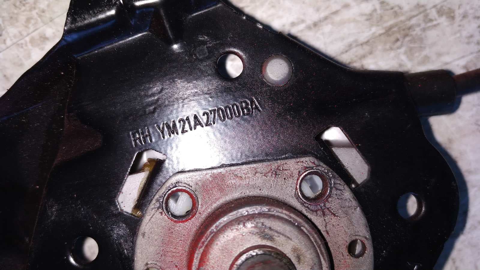 Recambio de ELEVALUNAS TRASERO DERECHO para FORD GALAXY (VY) Ambiente AUY referencia OEM IAM YM21A27000BA   - ROJO 2