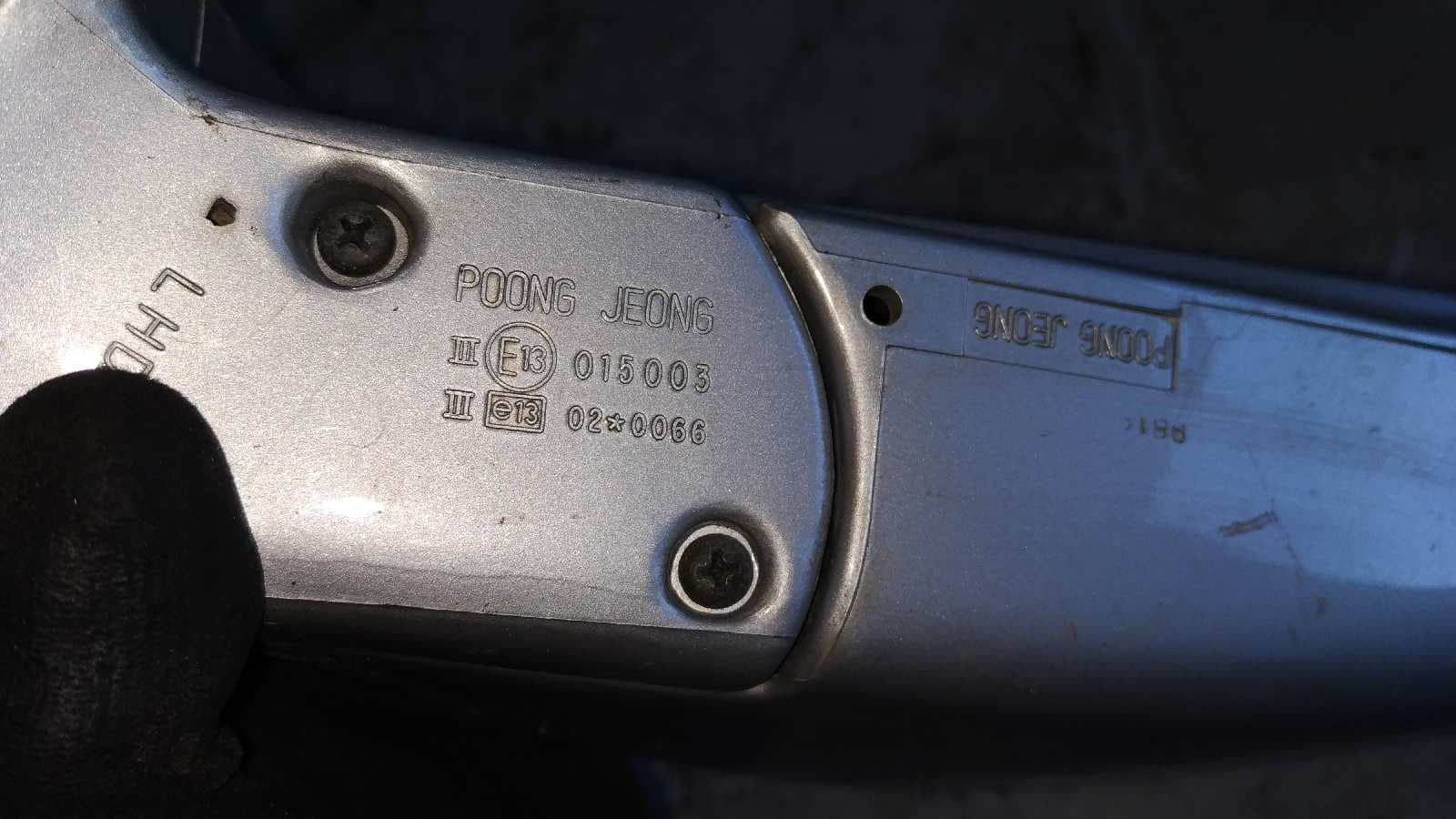 Recambio de RETROVISOR DERECHO para SSANGYONG MUSSO 2.3 Turbodiesel CAT referencia OEM IAM 015003   - GRIS 4