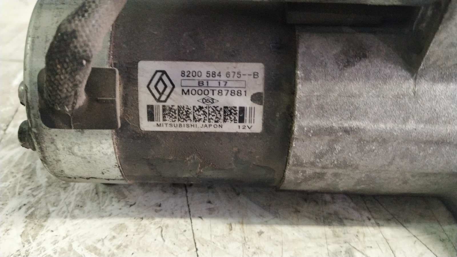 Recambio de MOTOR ARRANQUE para RENAULT MEGANE II BERLINA 5P 1.5 dCi Diesel K9K P7 referencia OEM IAM 8200584675   - NEGRO 2